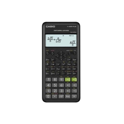 Calculator stiintific 252 functii Casio FX-82ES Plus negru foto