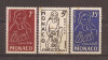 Monaco 1954 - 300 ani de la nașterea Sf. Jean-Baptiste de la Salle,1651-1719,MNH, Nestampilat