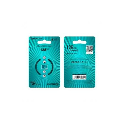 CARD MEMORIE MICROSDHC, BOROFONE, (FARA ADAPTOR) 128GB, CLASA 10, BLISTER