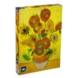 Puzzle Black Sea &bdquo;Floarea-soarelui, Vincent van Gogh&rdquo; &ndash; 1000 de piese