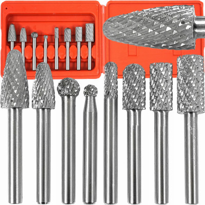 Set 8 freze HSS 6mm pentru metal (V05040) foto