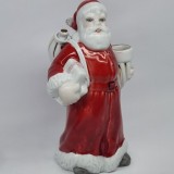 Mos Craciun (Mos Gerila) - bibelou portelan romanesc (RAR), vechi, vintage