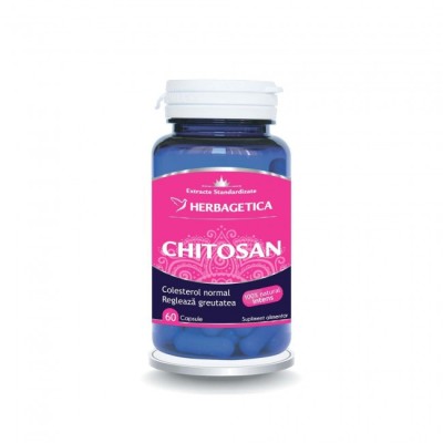CHITOSAN 60cps HERBAGETICA foto