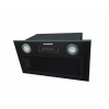 Hota incorporabila Heinner, 610 m3/h, 215 W, LED 2x 1.5 W, Filtru aluminiu Negru
