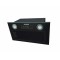 Hota incorporabila Heinner, 610 m3/h, 215 W, LED 2x 1.5 W, Filtru aluminiu Negru