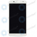 Motorola Moto X Play Modul display LCD + Digitizer alb
