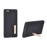 Husa Neagra Tip Carte cu Stand Huawei P8 Lite - Protectie Premium