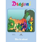 Dragoni. Bloc de colorat - Paperback - Mihai Neacşu - Pescăruș