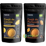 Pachet Coaja de Portocala Macinata fara Gluten Ecologica/Bio 50g + Coaja de Lamaie Macinata fara Gluten Ecologica/Bio 50g