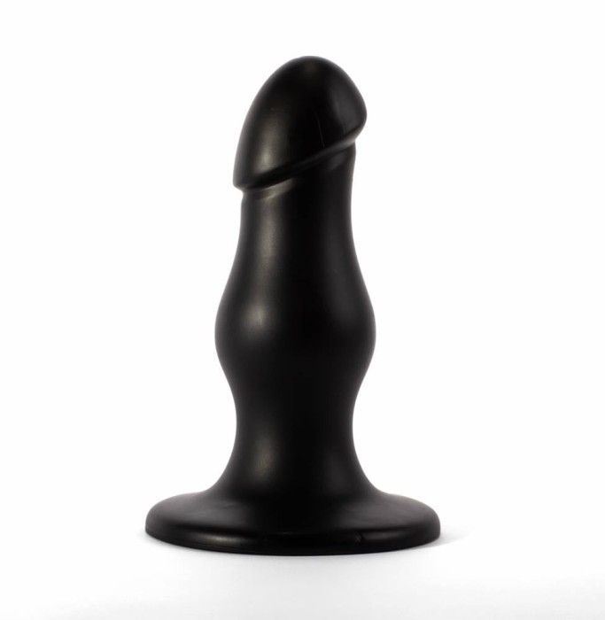 Dop Anal XXL Extra Girthy, Negru, 22 cm