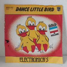 De Electronica's – Dance Little Bird, vinil, 7" 45 rpm, Philips, VG+