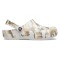 Saboti Crocs Classic Printed Camo Clog Alb - White/Multi