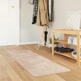 vidaXL Covor Runner MARSA Bej 50 x 150 cm Poliester și PVC 42023074