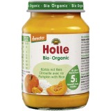 Piure din dovleac cu orez pentru copii fara gluten 5 luni, eco