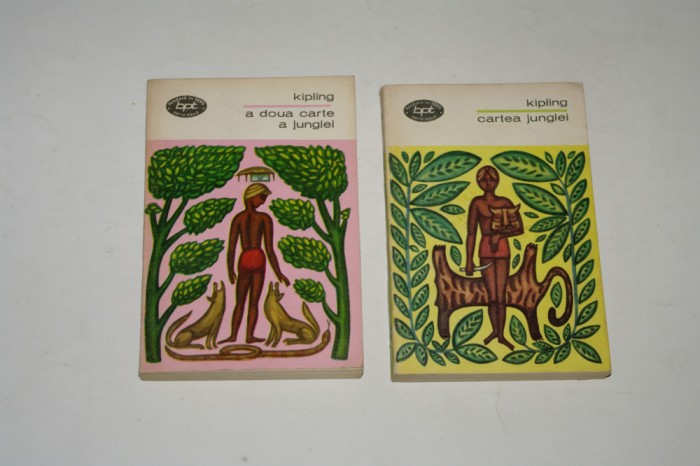 Cartea junglei - a doua carte a junglei - Kipling - 2 vol.