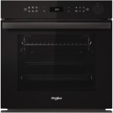 Cuptor incorporabil Whirlpool AKZ9S 8220 FB, electric, 73 l, Autocuratare pirolitica, SteamSense, Air Fry, Tehnologia AL 6-lea Simt, Cook3+, Inchidere