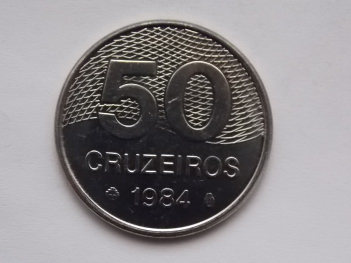 50 CRUZEIROS 1984 BRAZILIA