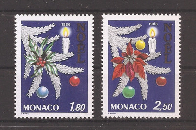 Monaco 1986 - Craciun, MNH foto