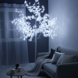 Copac decorativ iluminat, 128 LED, doua culori, 170 cm