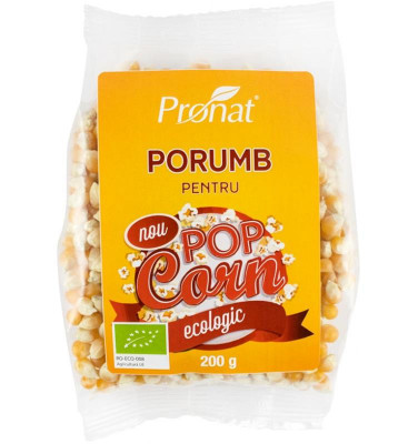 Porumb pentru Popcorn Bio 200 grame Pronat foto