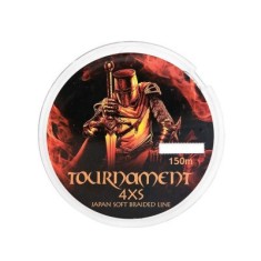 Fir textil Baracuda Tournament 4XS 150 m, pentru salau, orange-fluo 0.08 mm
