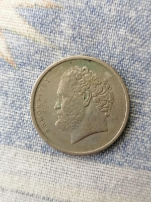 Moneda 10 DRACHME 1978. GRECIA foto