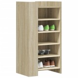 VidaXL Pantofar, stejar sonoma, 52x37,5x100 cm, lemn prelucrat