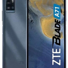 Telefon Mobil ZTE Blade A71, Procesor Unisoc SC9863A, IPS LCD Multitouch 6.52inch, 3GB RAM, 64GB Flash, Camera Tripla 16+8+2MP, Wi-Fi, 4G, Dual Sim, A
