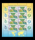 Cumpara ieftin ✅RO 2023 LP 2420 &quot;Ziua Mediulu &quot;,minicoala cu 8 viniete si doua tabs-uri ,MNH