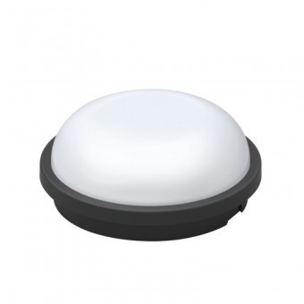 Plafoniera led Artos-15 Black, culoare neagra, 15W, exterior IP65, 1500 lm, 6400K