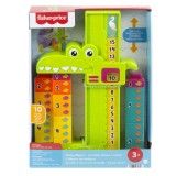 Fisher price jucarie educativa aligator stivuibila