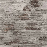 DUTCH WALLCOVERINGS Foto tapet &bdquo;Old Brick Wall&rdquo;, gri GartenMobel Dekor, vidaXL