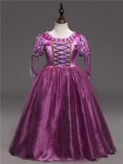 Rochie/rochita Rapunzel petreceri tematice /aniversari