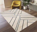 Covor Belgian, Cancun 18717, Crem, Diverse Dimensiuni - 80x150 cm