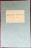 CATALOG EDVARD MUNCH, EXP. GRENOBLE 1969(24 reprod+8 planse detasabile/lb. fra)
