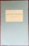 CATALOG EDVARD MUNCH, EXP. GRENOBLE 1969(24 reprod+8 planse detasabile/lb. fra)