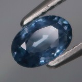 ~ ~ &gt; SAFIR NATURAL NETRATAT albastru 0,55 ct. Certificat de Autenticitate !