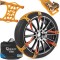 Set lanturi de zapada cu instalare rapida, 6 elemente, Geko G73866