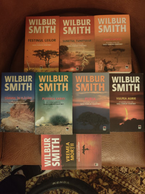 Wilbur Smith - Saga familiei Courtney (8 volume) foto