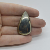 Cabochon pirita 38x22x6mm c74