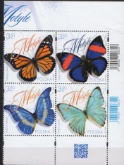 POLONIA 2020, Fauna - Fluturi, serie neuzata, MNH foto