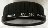 Filtru foto UV 390 Hama M52 + capac protectie