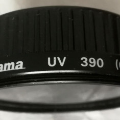 Filtru foto UV 390 Hama M52 + capac protectie