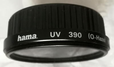 Filtru foto UV 390 Hama M52 + capac protectie foto