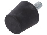 Picioruş Vibro-Absorbant 38mm Duritate Shore 40 840N