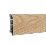 Cant SPC Stejar Campo 2400x60x12mm - Plinta Vinil, Rezistent Umiditate, Montaj Facil - Ideal Pardoseli SPC