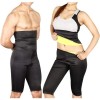 Set Slabire Unisex: Centura + Pantaloni Neotex, Marimi L-XXL, Fitness, Neopren, Arderea Grasimilor