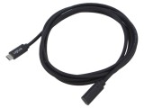 Cablu USB 2.0 High Speed USB C - USB C 2m negru LOGILINK