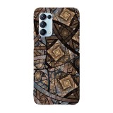 Husa compatibila cu Oppo A77 model Infinite illusion, Silicon, TPU, Viceversa, Transparent, Carcasa