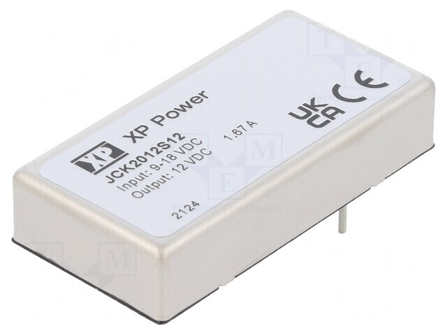 Convertor DC/DC 20W 9-18V la 12V 1670mA THT